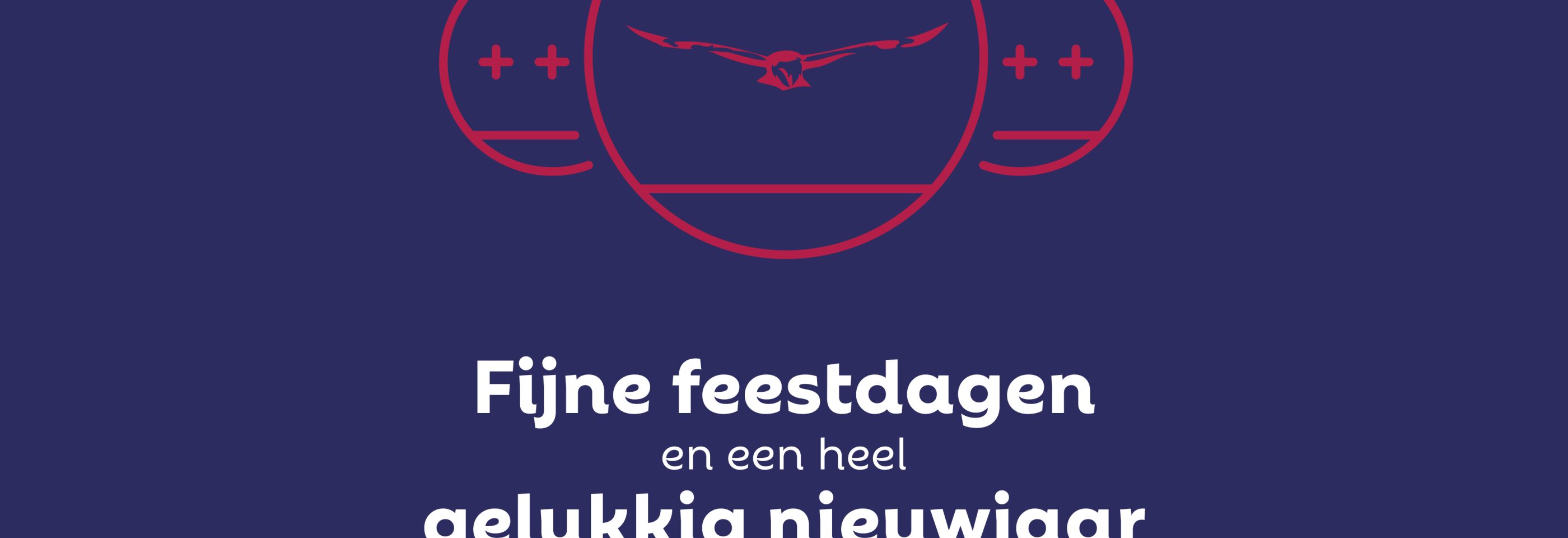 Fijne feestdagen en een heel gelukkig nieuwjaar.