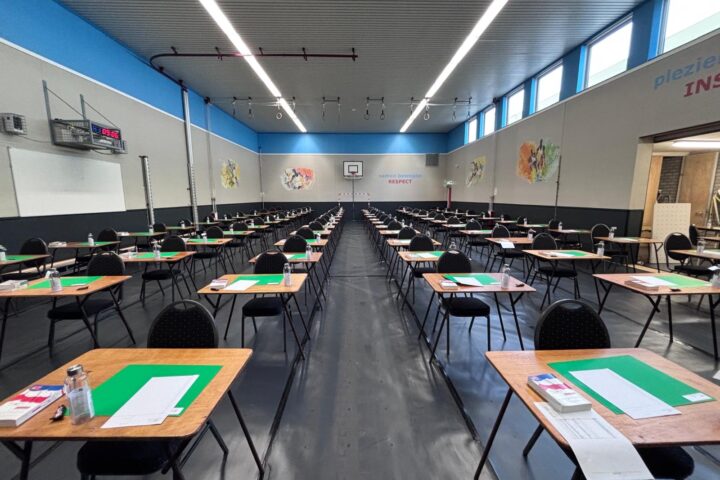 EenVandaag op bezoek bij het Pallas Athene College rondom examenstress