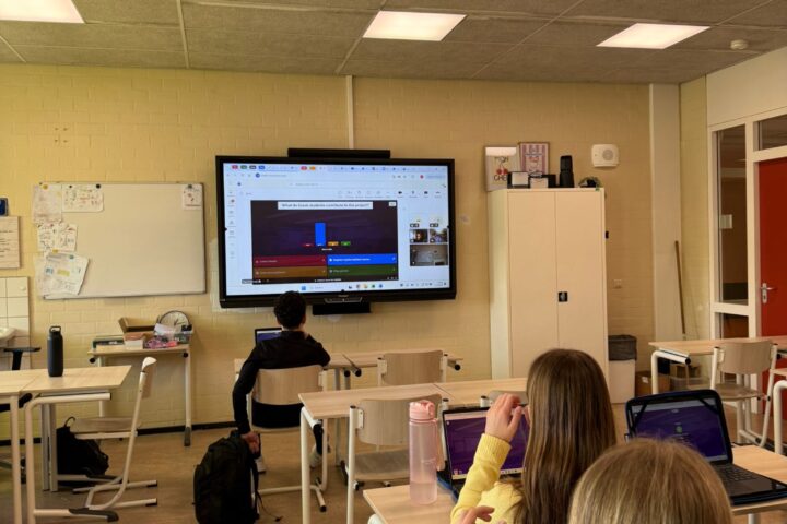 Eerste online bijeenkomst van het eTwinning-project